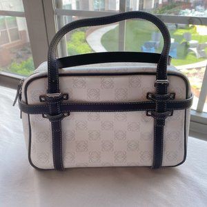Authentic Loewe handbag, white